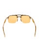 Jacques Marie Mage SIlverton Square Sunglasses