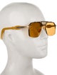Jacques Marie Mage SIlverton Square Sunglasses