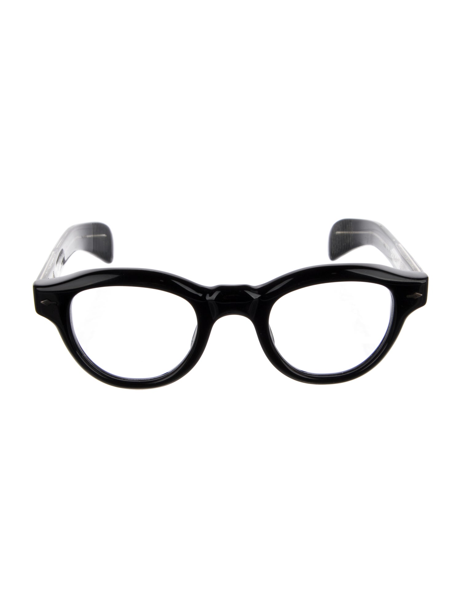 Jacques Marie Mage Balzac Round Eyeglasses