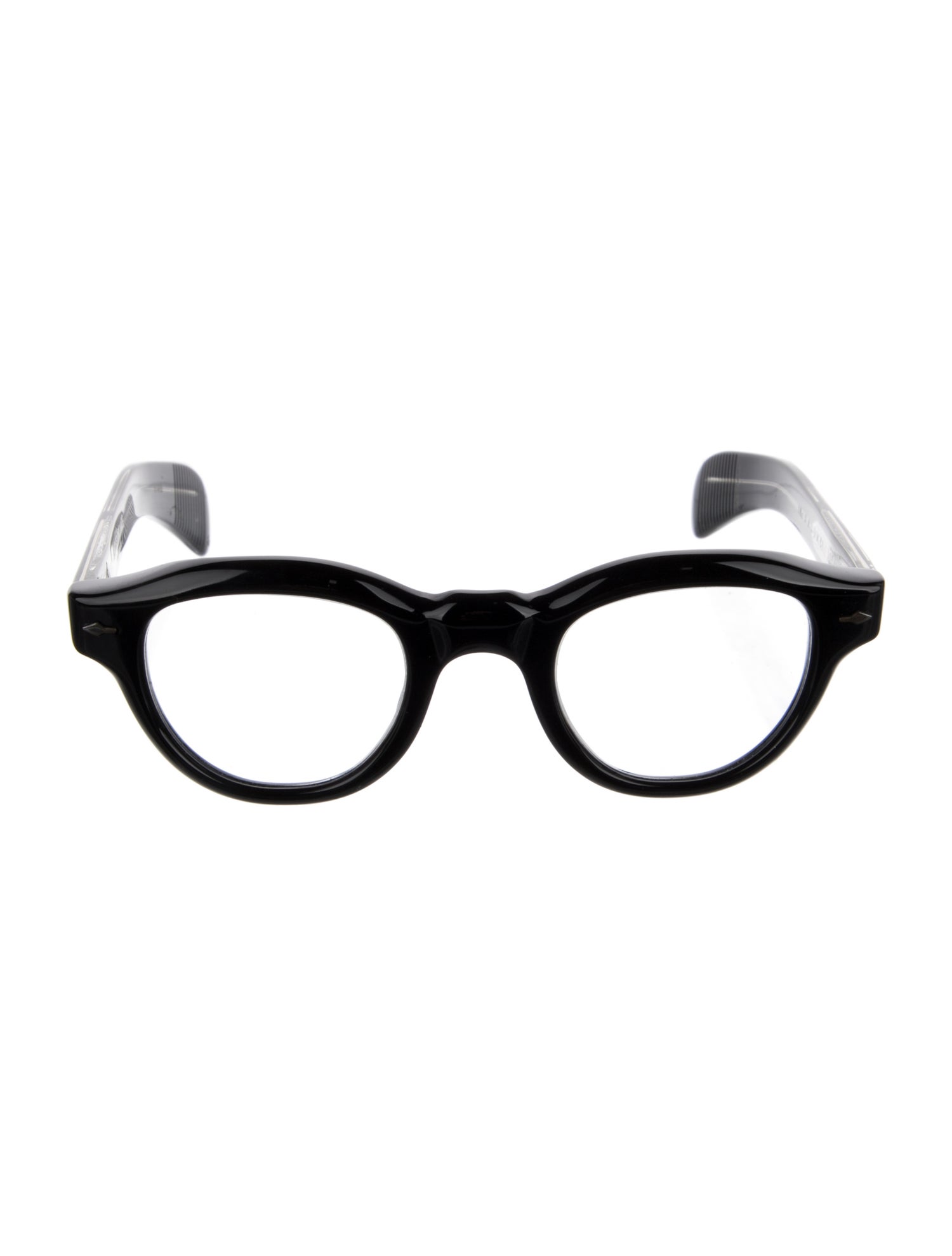 Jacques Marie Mage Balzac Round Eyeglasses