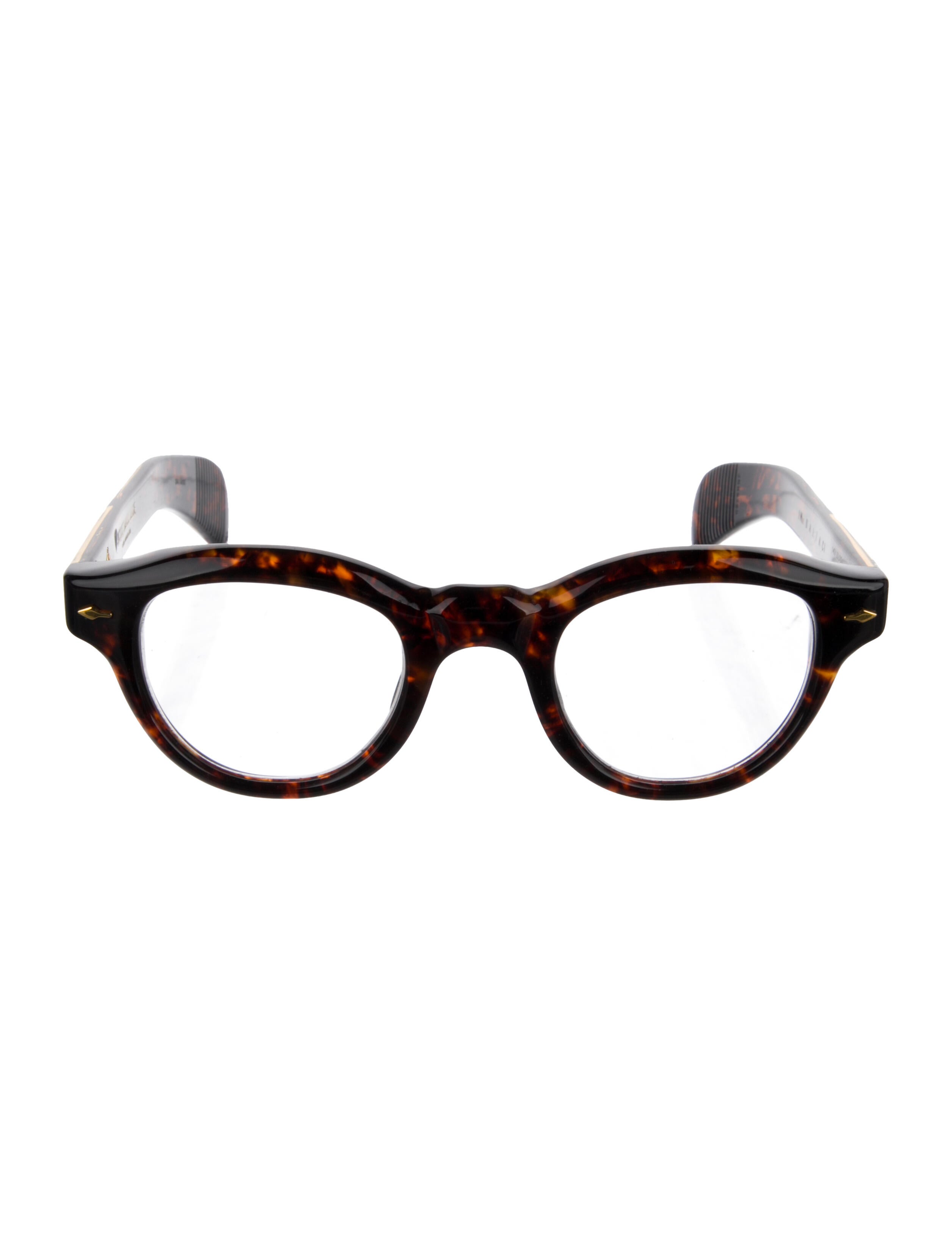 Jacques Marie Mage Balzac Round Eyeglasses