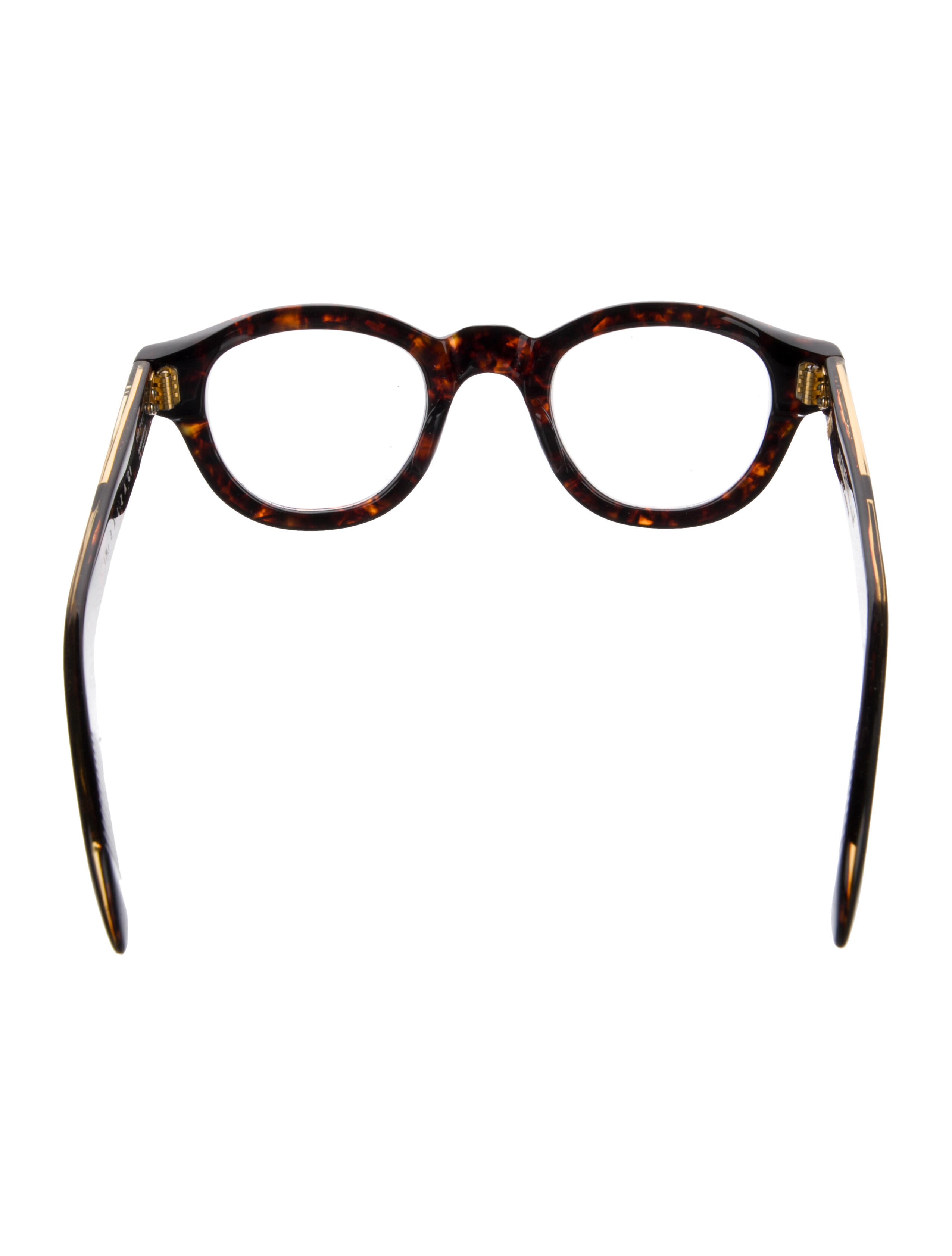 Jacques Marie Mage Balzac Round Eyeglasses