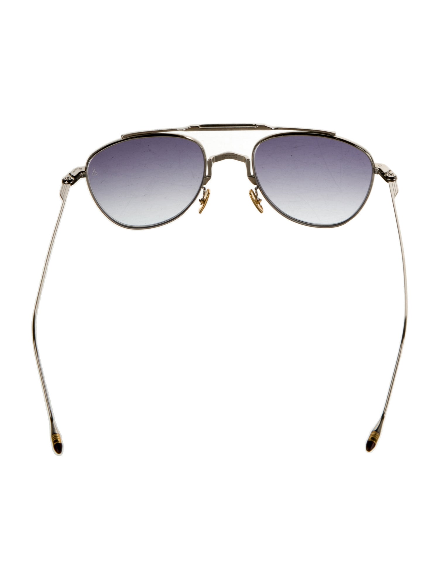 Jacques Marie Mage Flynn Aviator Sunglasses