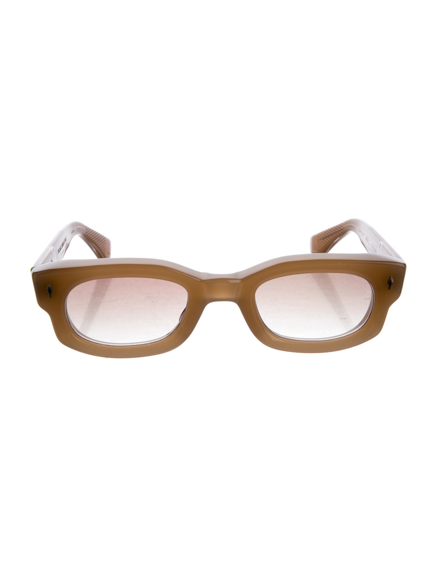 Jacques Marie Mage Whiskeyclone Square Sunglasses