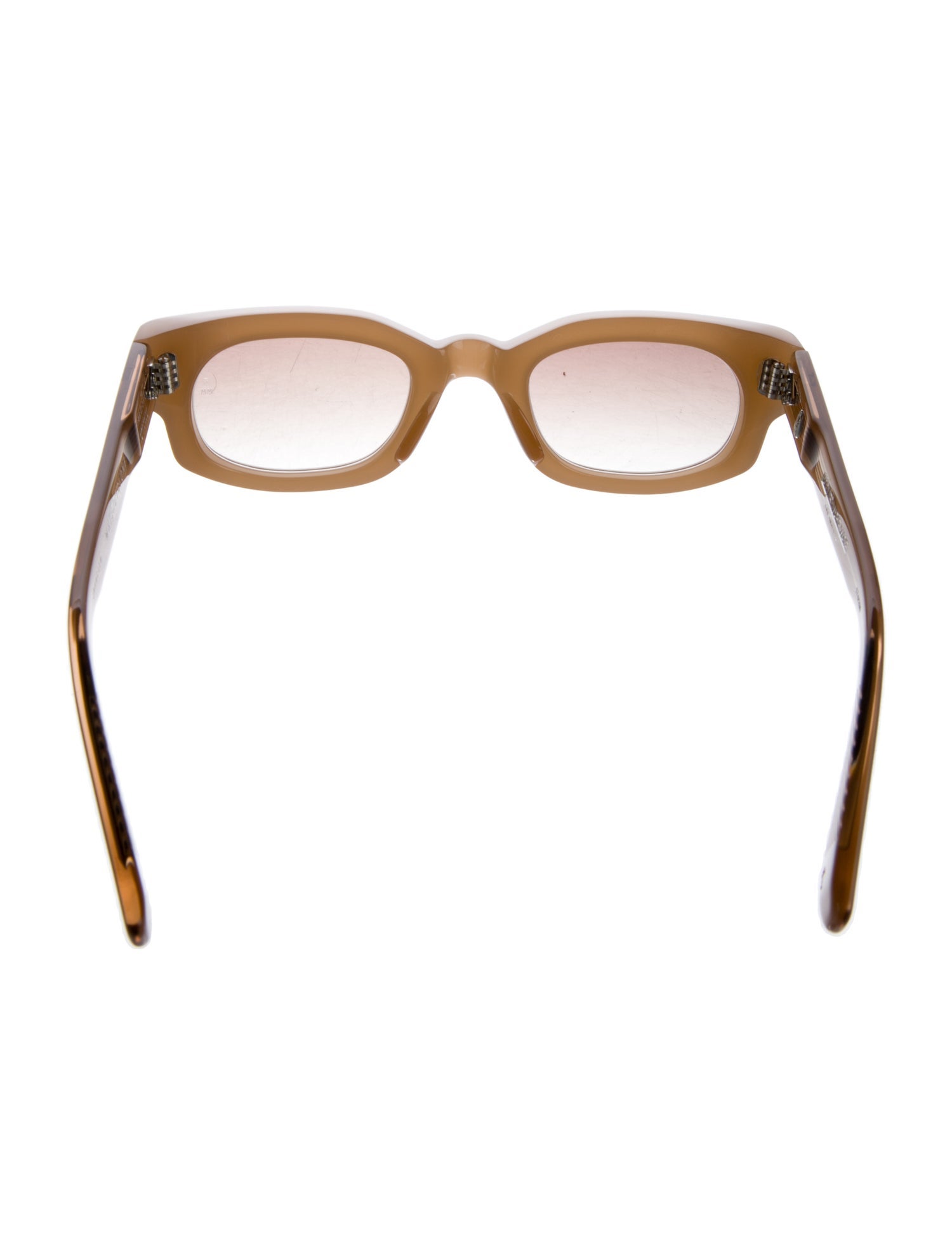 Jacques Marie Mage Whiskeyclone Square Sunglasses