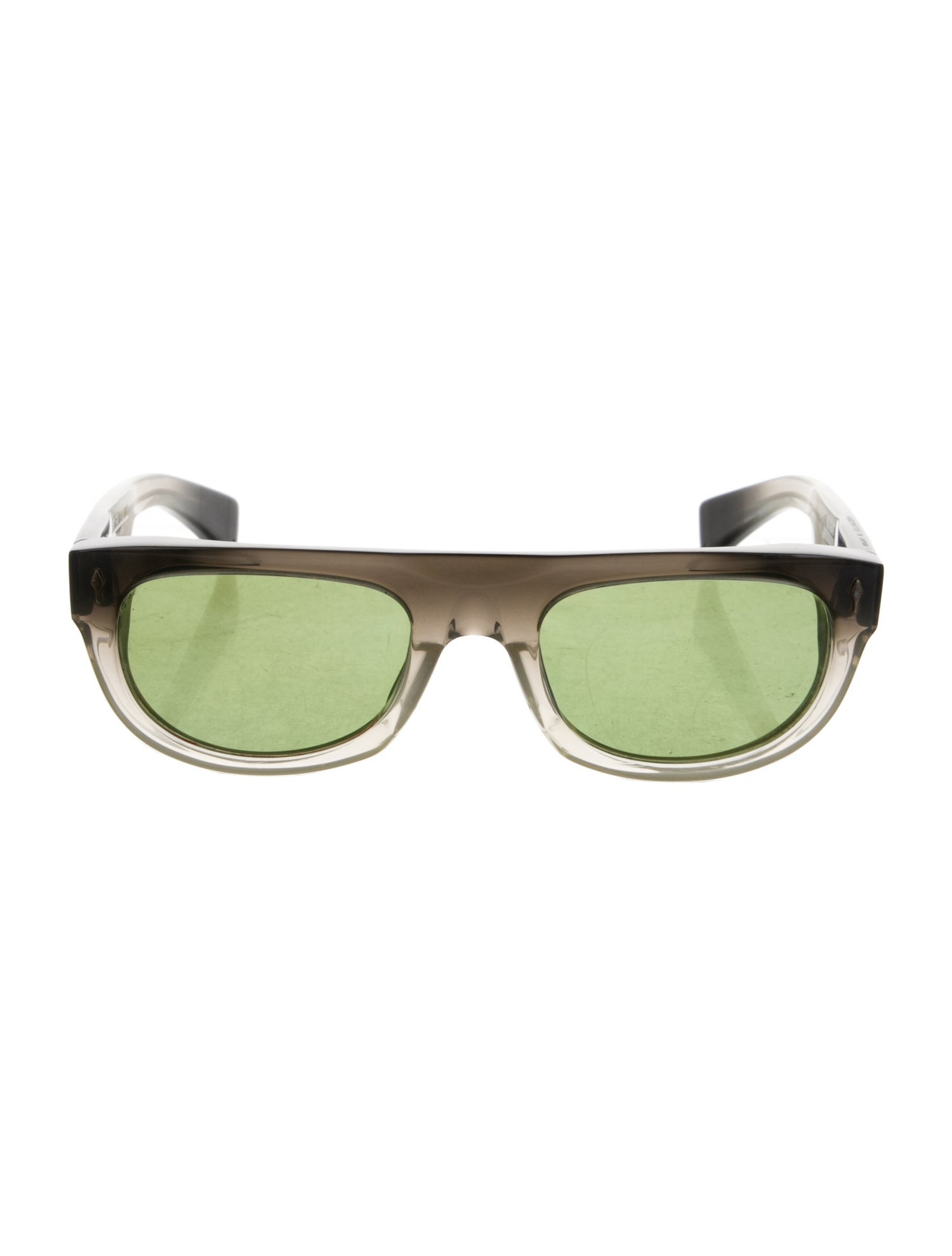 Jacques Marie Mage The Velvet Underground White Light Wayfarer Sunglasses