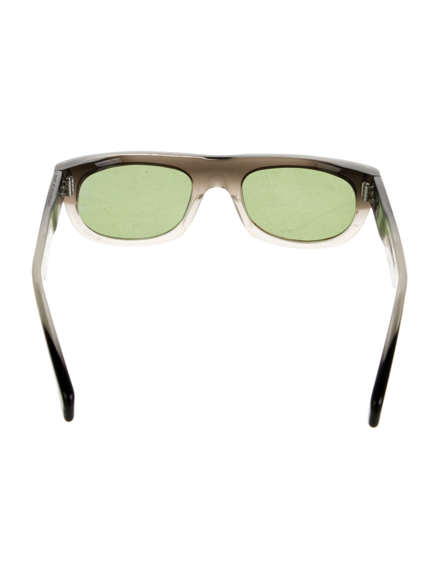 Jacques Marie Mage The Velvet Underground White Light Wayfarer Sunglasses