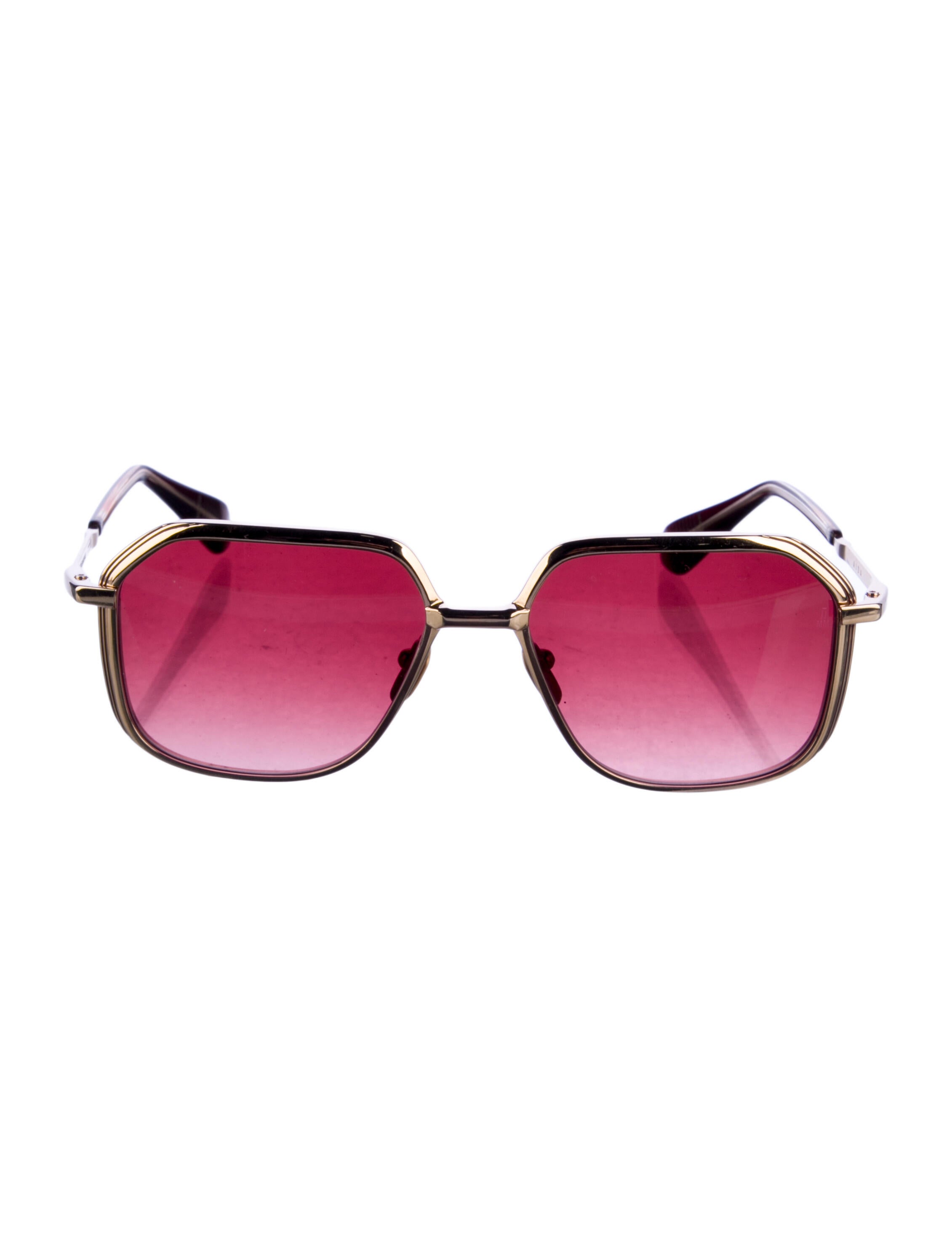 Jacques Marie Mage Aida Square Sunglasses
