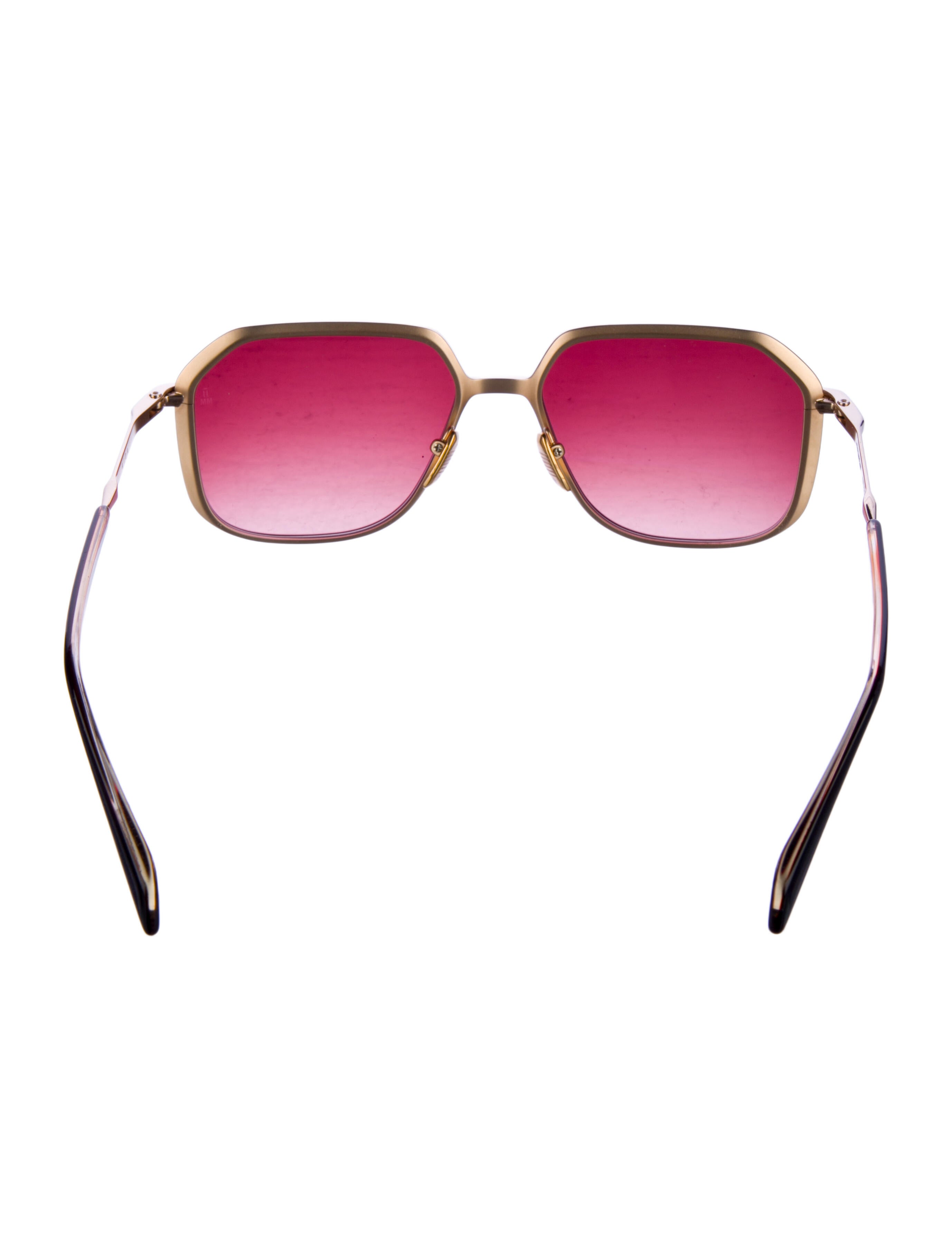 Jacques Marie Mage Aida Square Sunglasses
