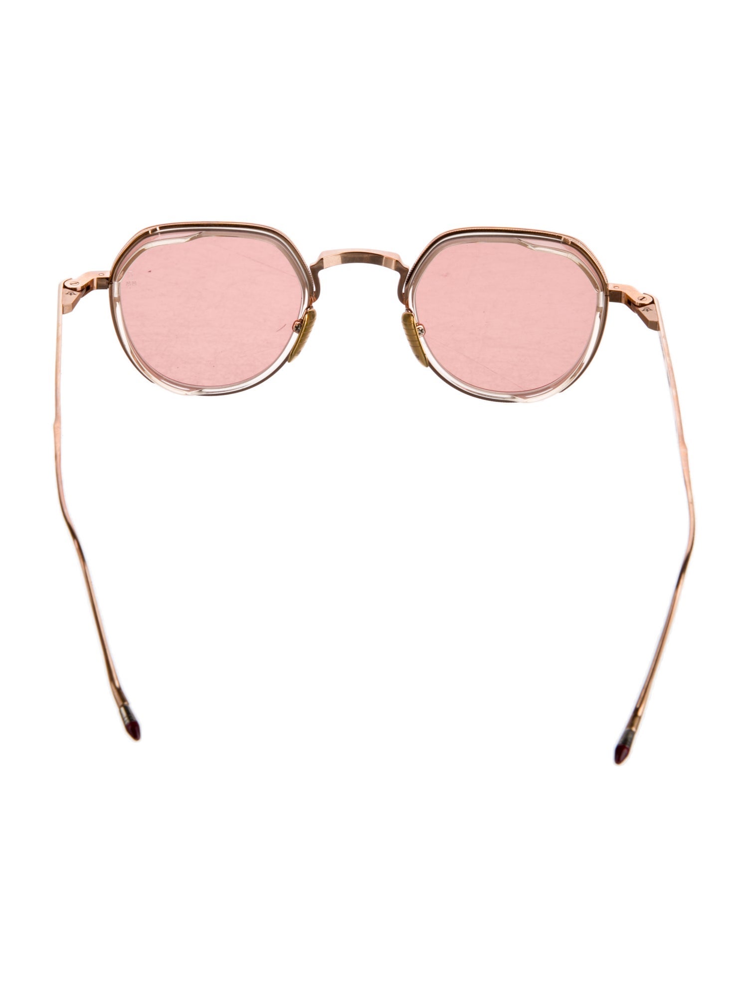 Jacques Marie Mage Dixon Round Sunglasses