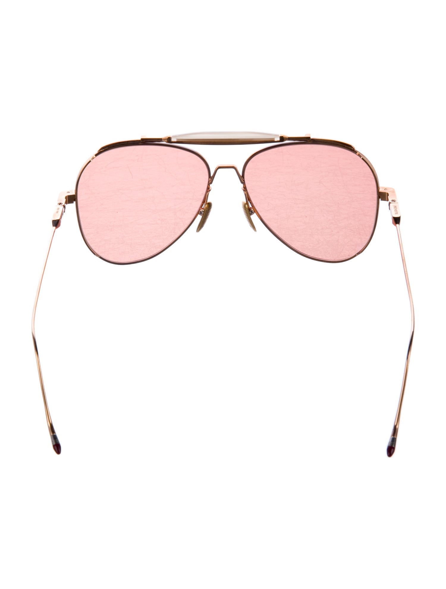 Jacques Marie Mage GONZO PEYOTE Aviator Sunglasses