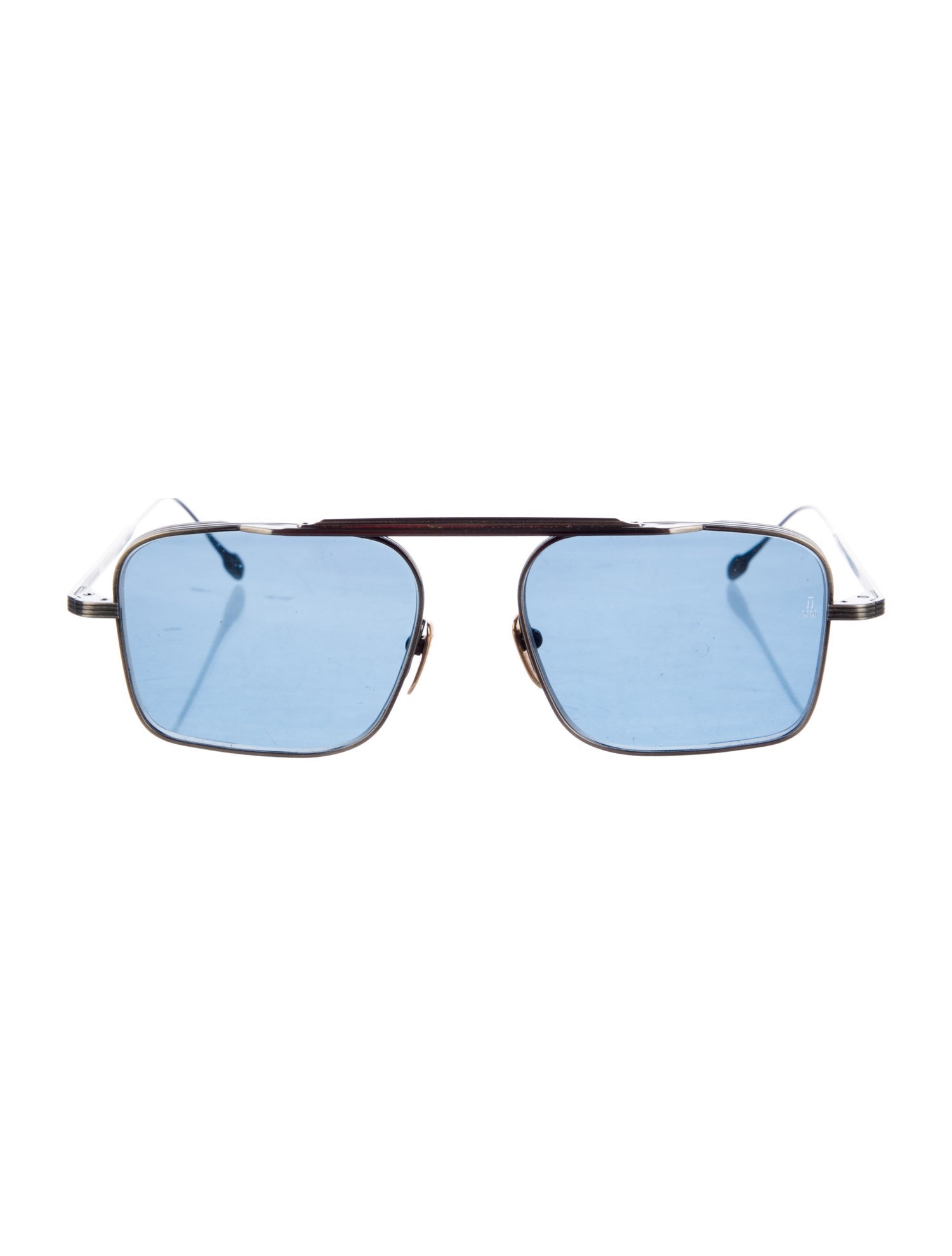 Jacques Marie Mage Wyatt Hexagonal Square Sunglasses