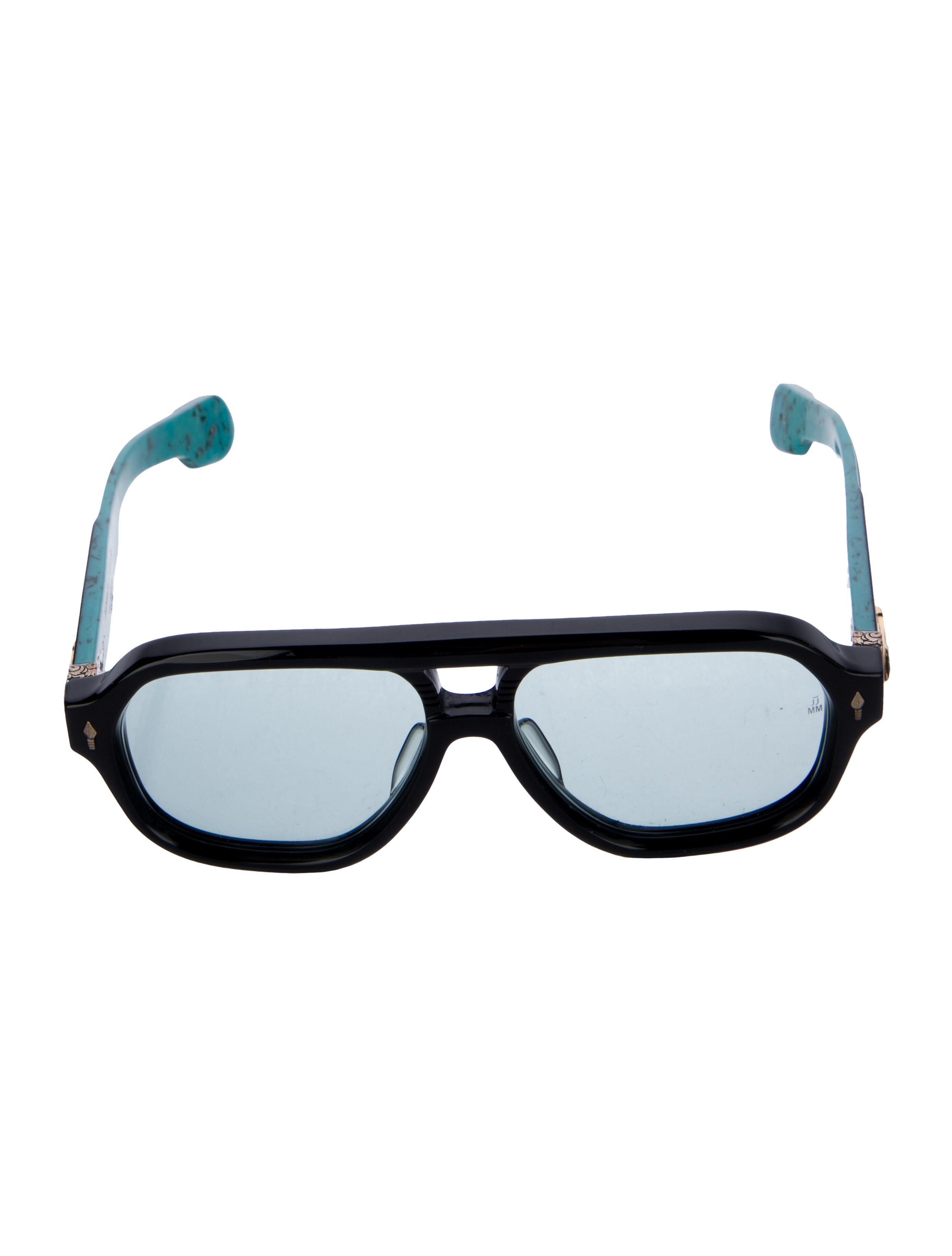 Jacques Marie Mage WILDHORSE Square Sunglasses