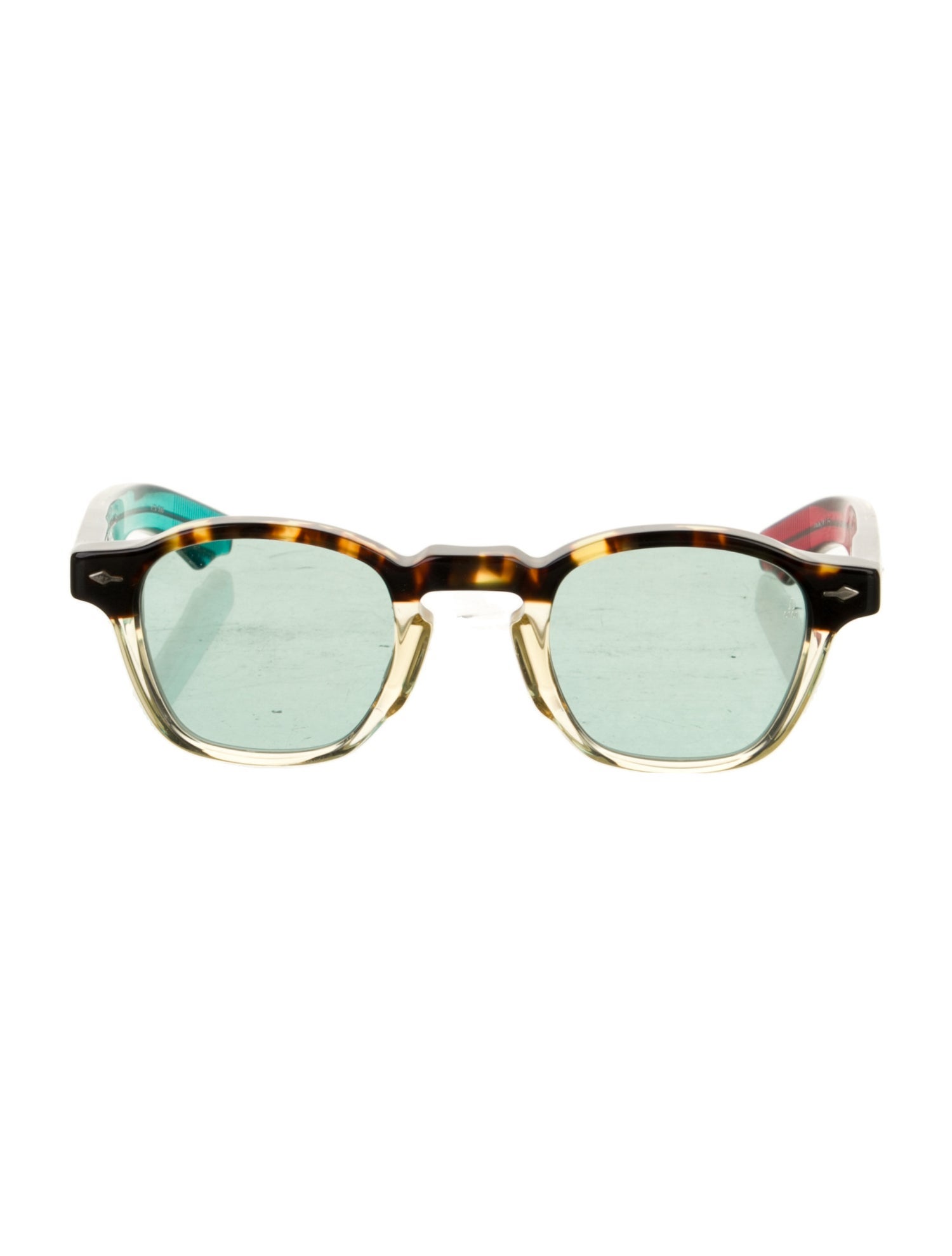 Jacques Marie Mage Wayfarer Tinted Sunglasses