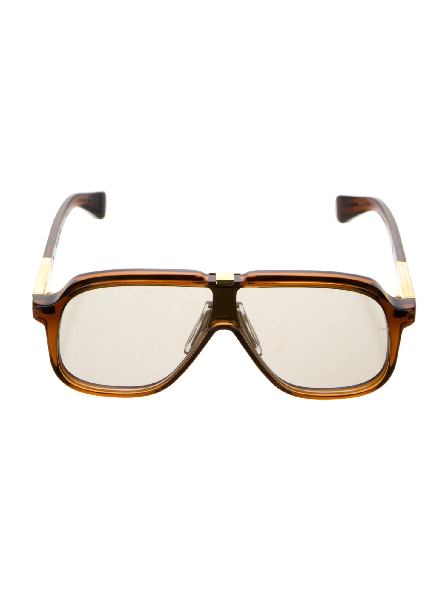 Jacques Marie Mage Oversize Tinted Sunglasses