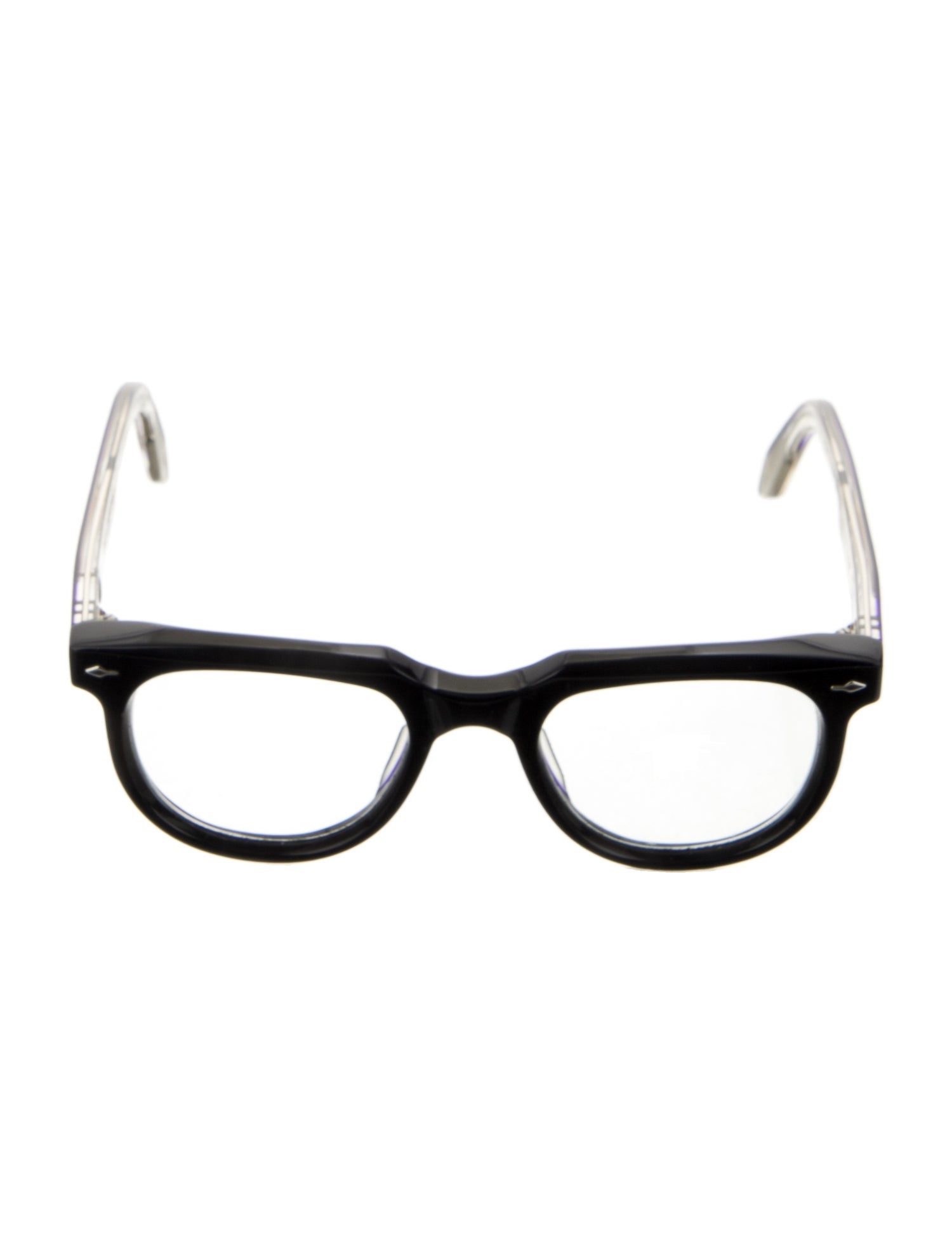 Jacques Marie Mage Stahleri Square Eyeglasses