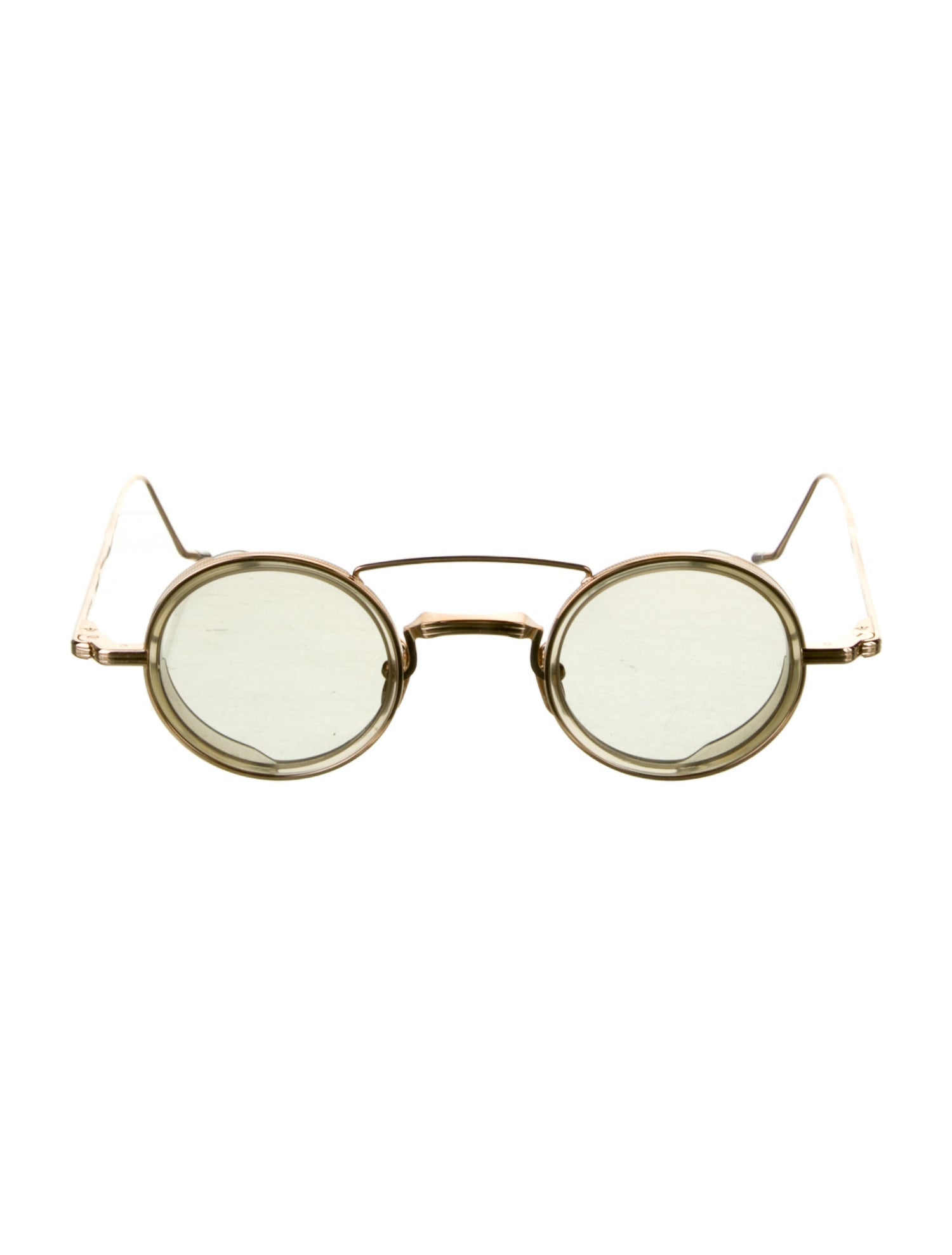 Jacques Marie Mage Ringo Round Sunglasses