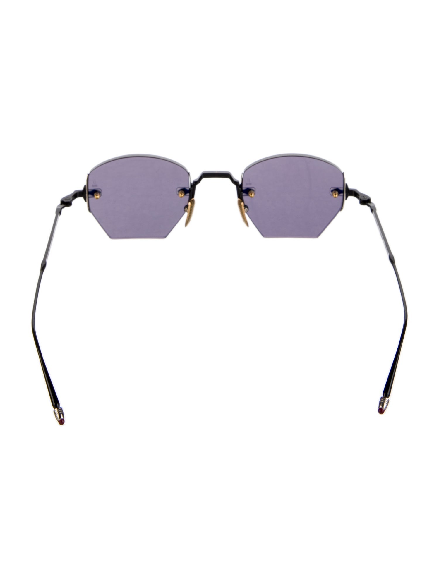 Jacques Marie Mage Oatman Square Sunglasses