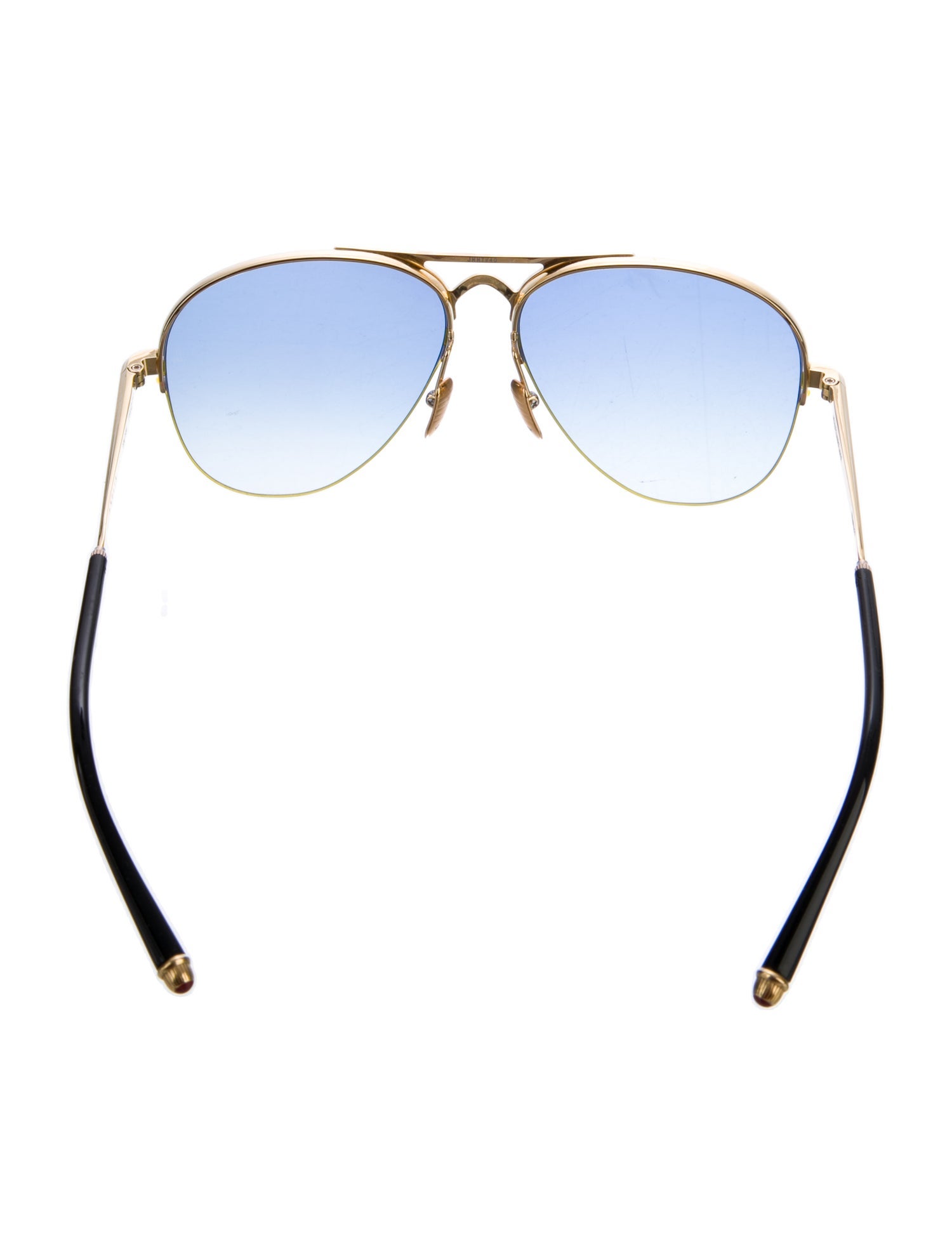 Jacques Marie Mage Amelia Aviator Sunglasses