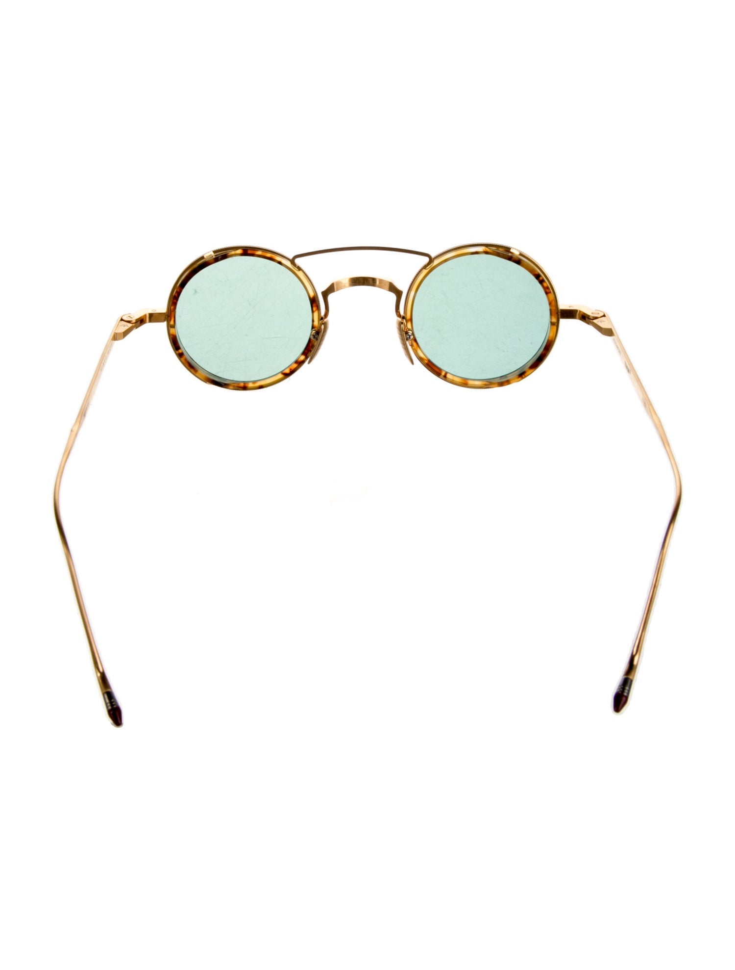 Jacques Marie Mage Round Tinted Sunglasses