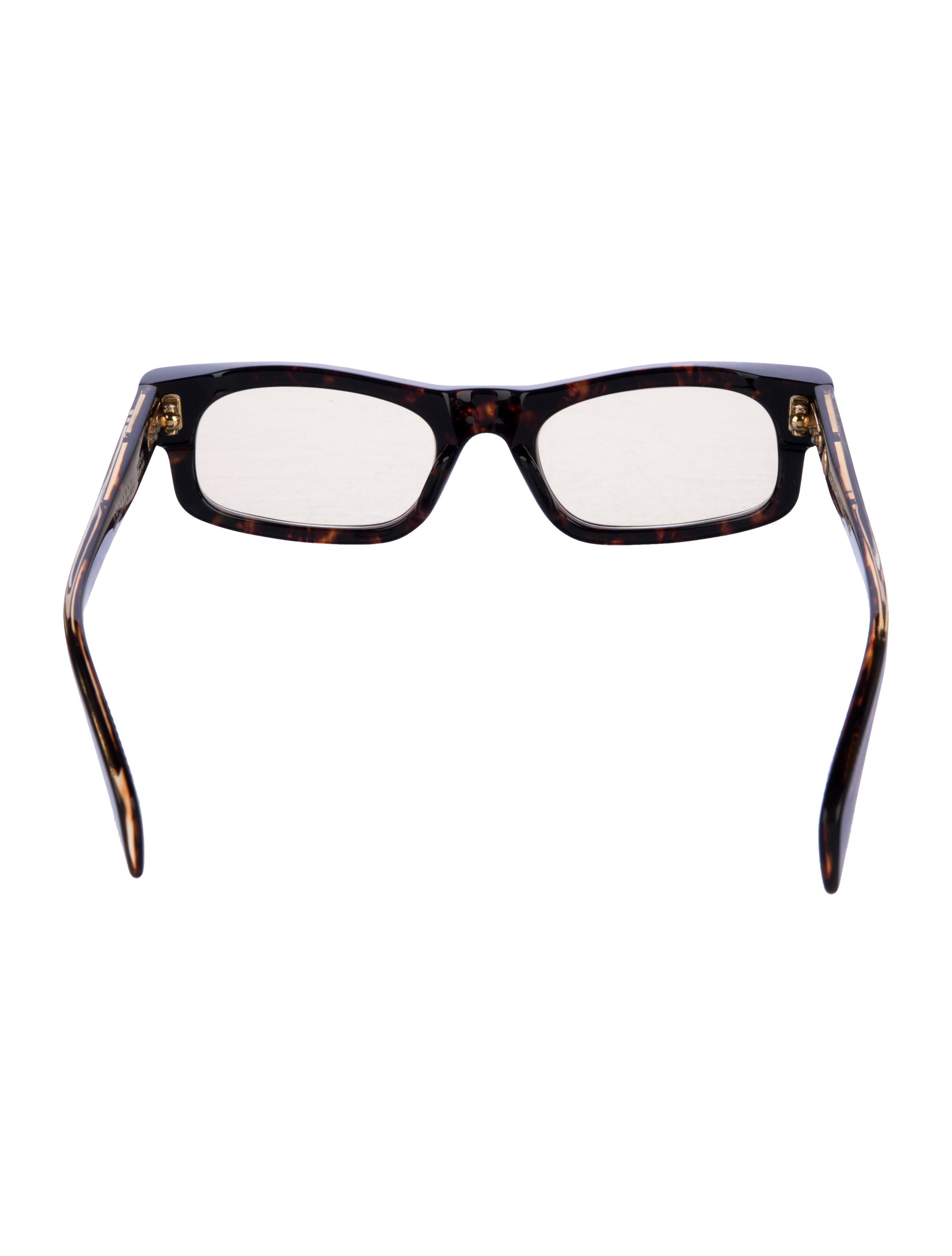 Jacques Marie Mage Initials Wayfarer Sunglasses