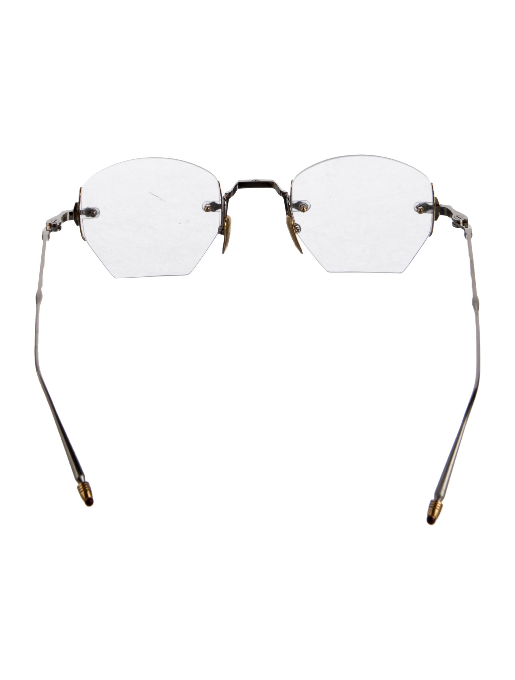 Jacques Marie Mage Oatman Square Eyeglasses