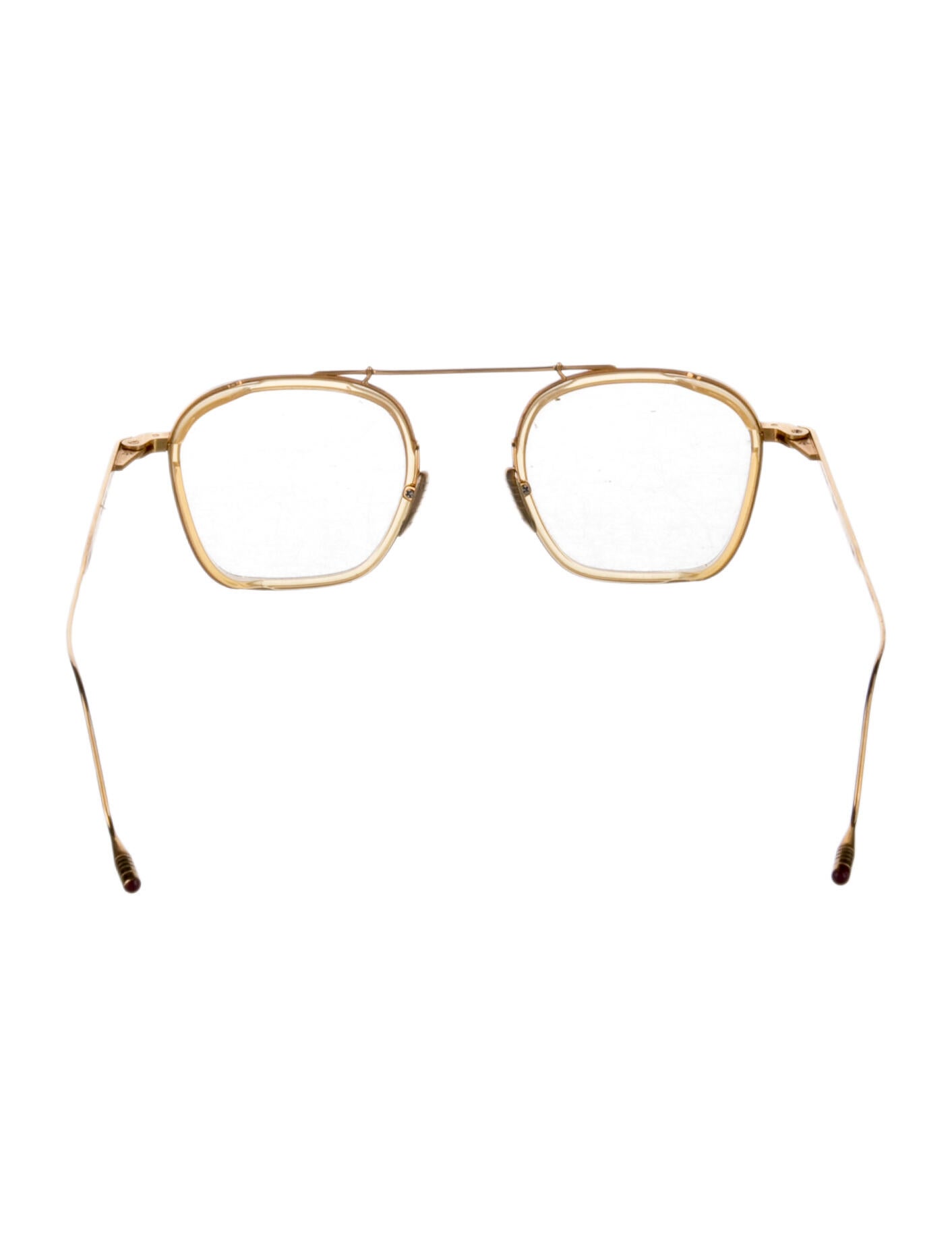 Jacques Marie Mage BAUDELAIRE Square Eyeglasses
