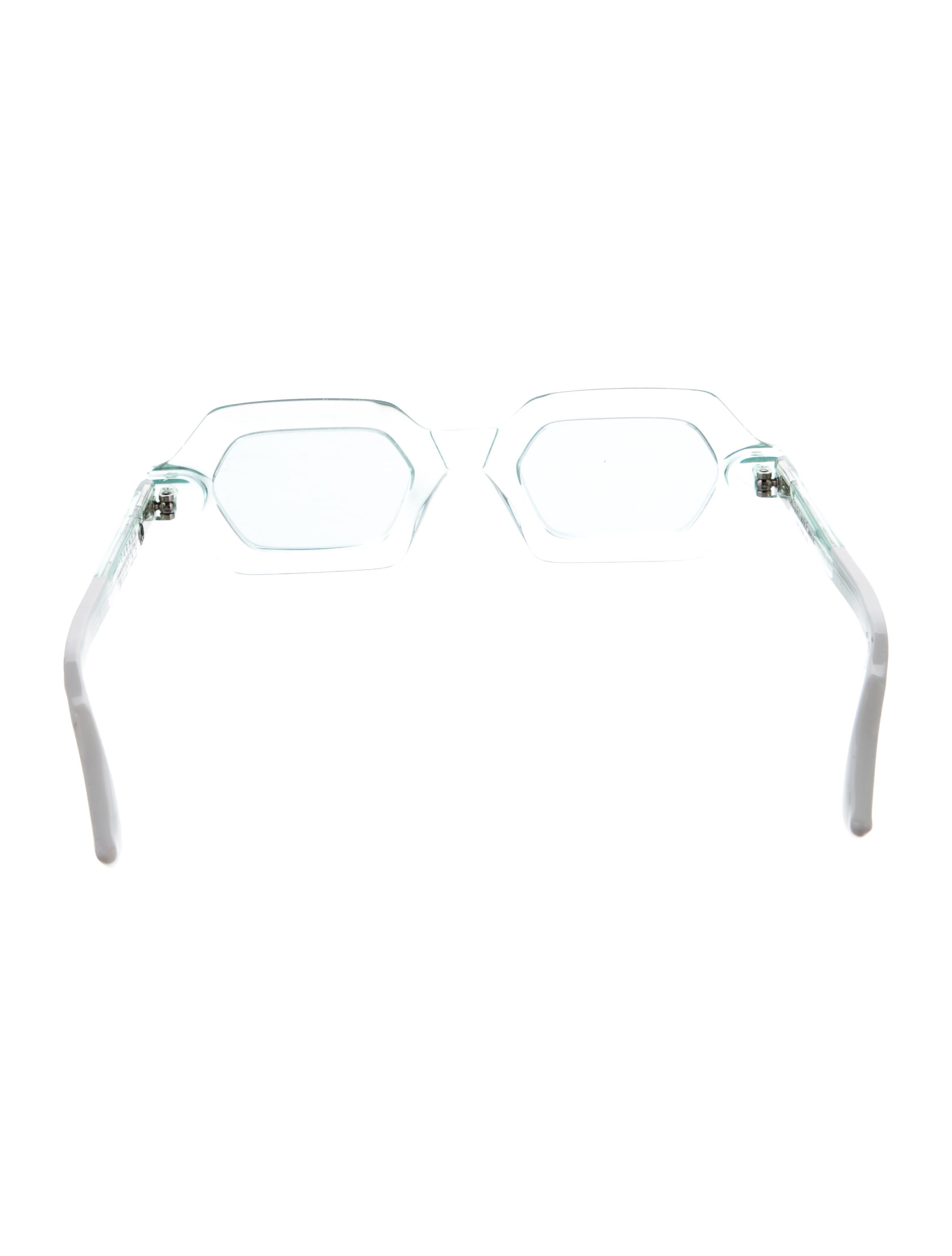 Jacques Marie Mage Square Tinted Sunglasses