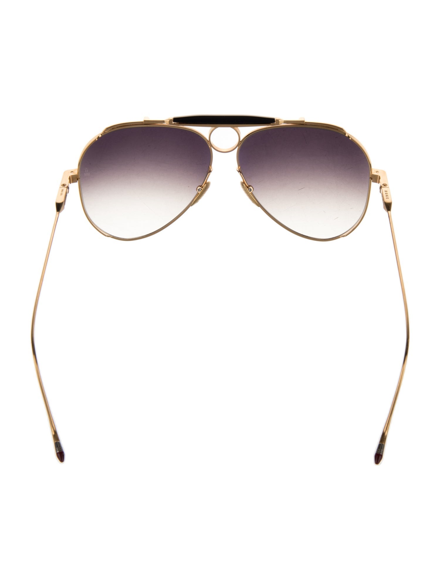 Christian Dior Mini Aviator Sunglasses - Yellow Sunglasses
