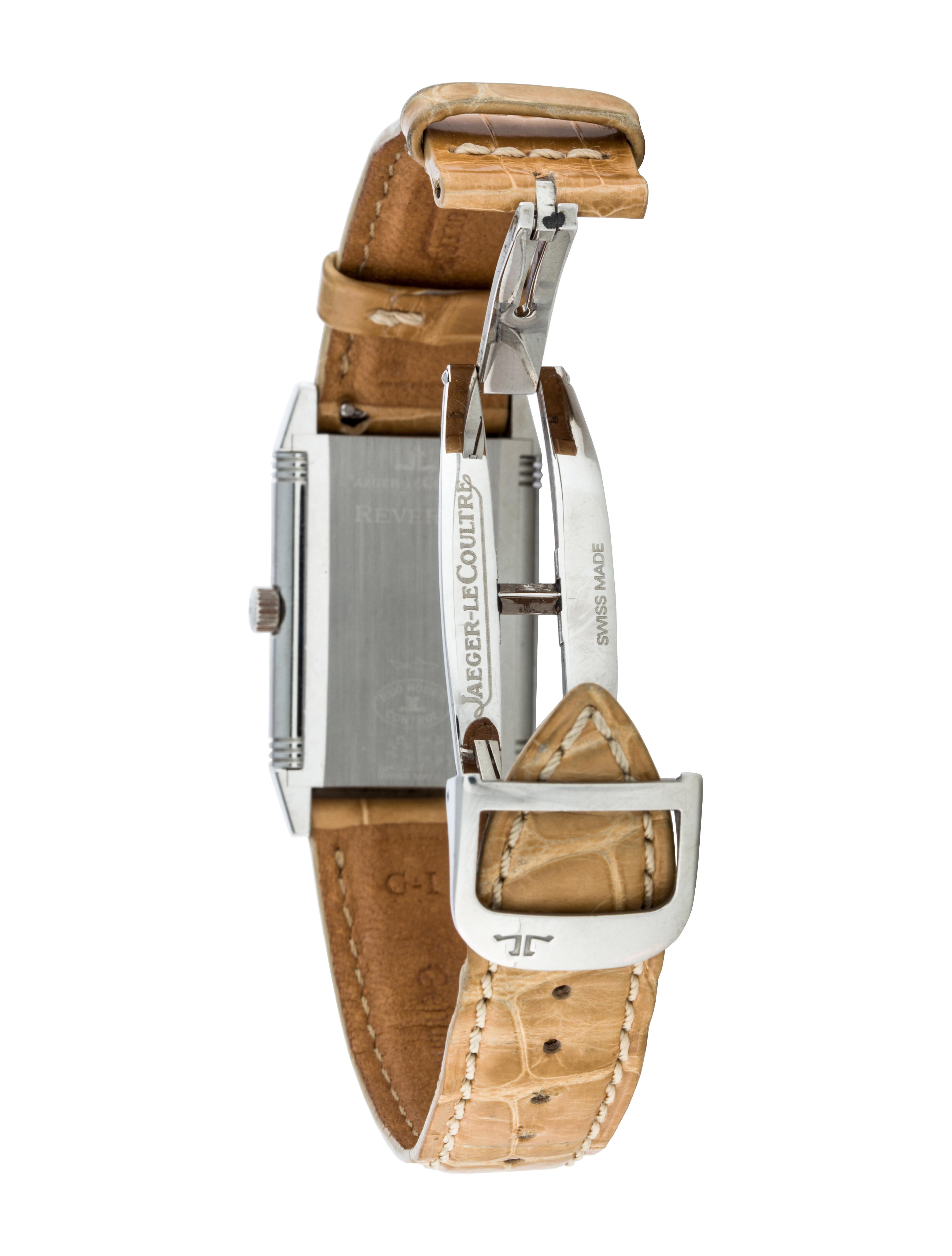 JaegerLeCoultre Reverso Classique Watch Strap JAE20183 The RealReal