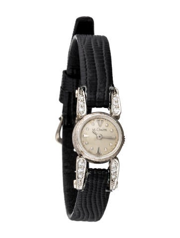 Jaeger-LeCoultre Vintage Diamond Manual-Wind Watch
