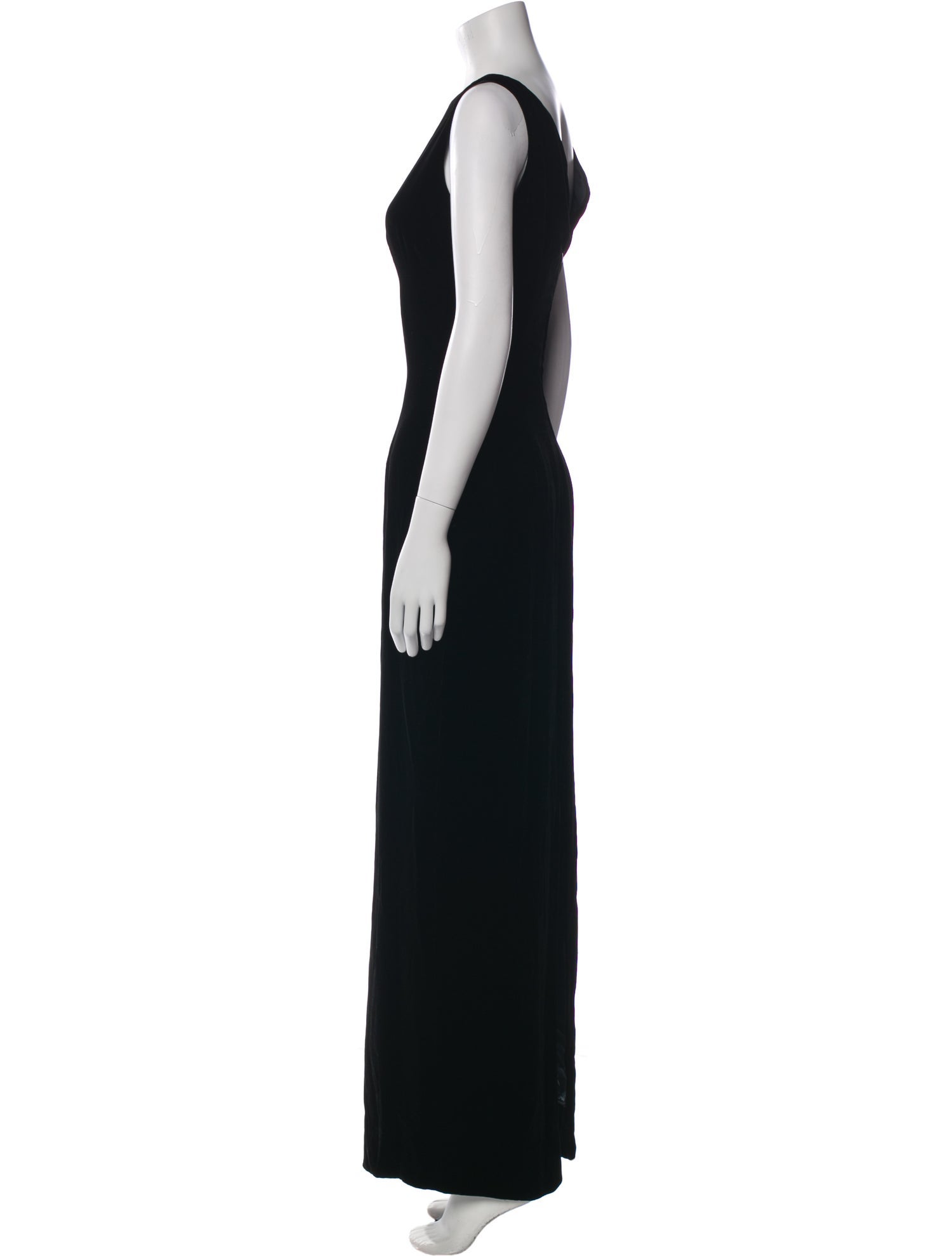James Purcell Silk Long Dress