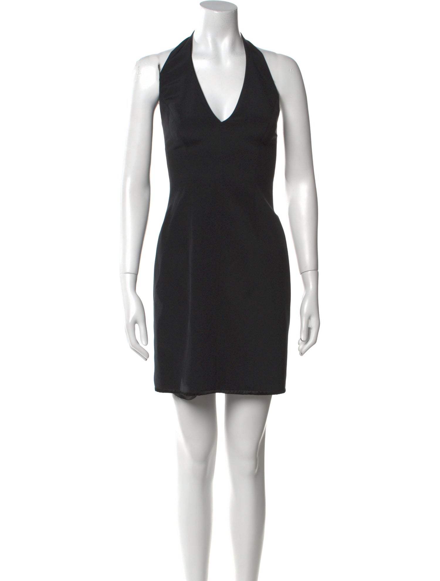 James Purcell Halterneck Mini Dress
