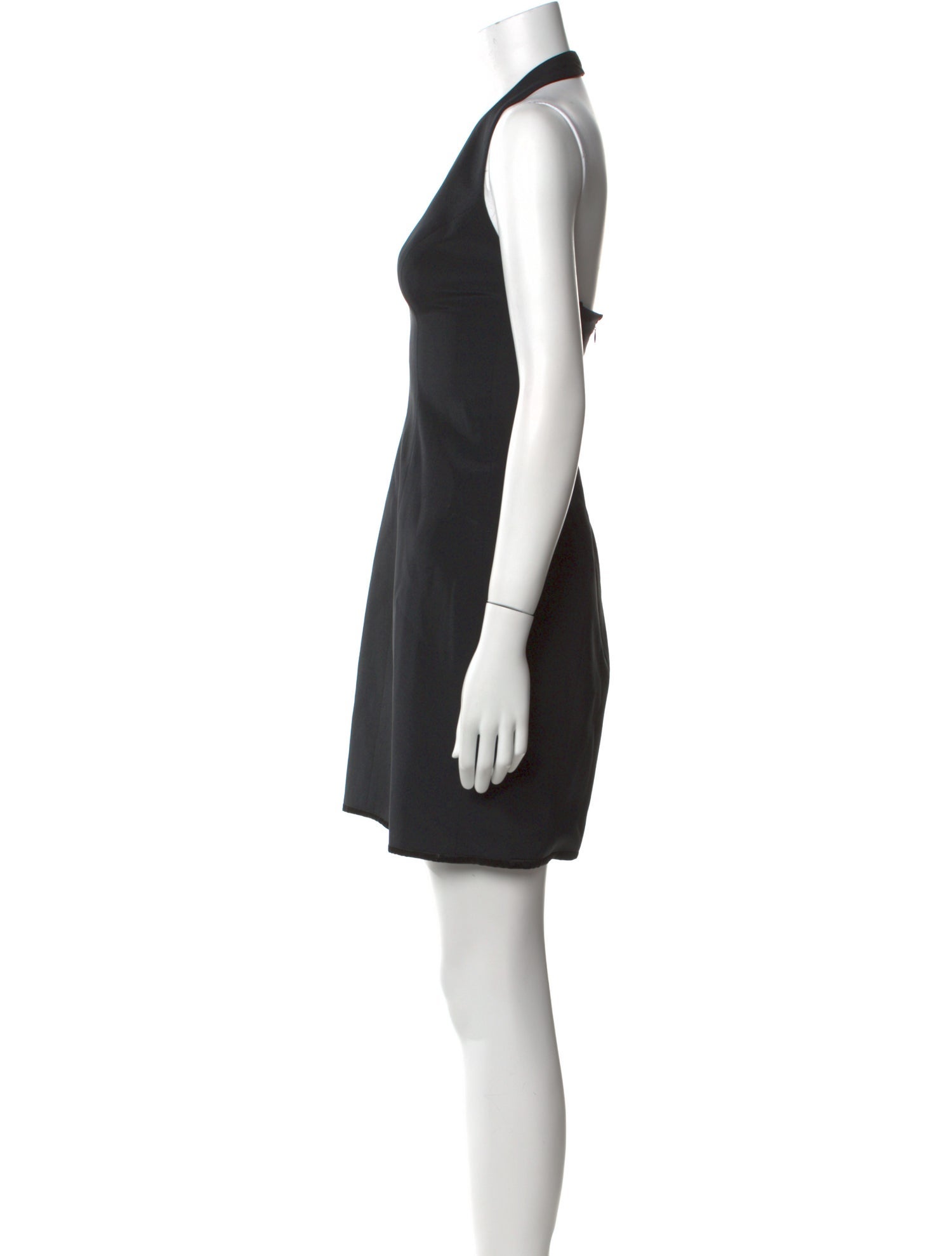 James Purcell Halterneck Mini Dress