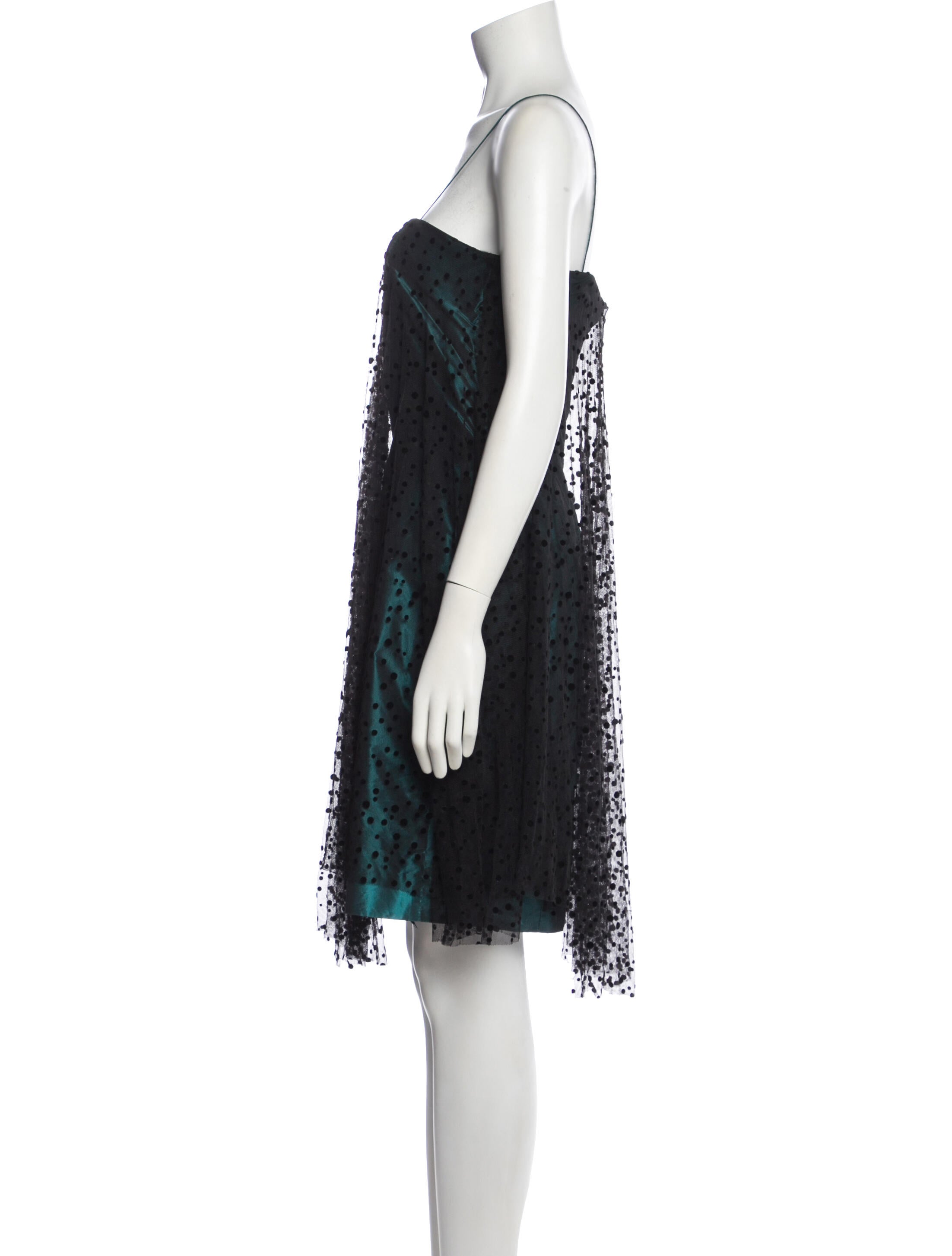 James Purcell Silk Midi Length Dress