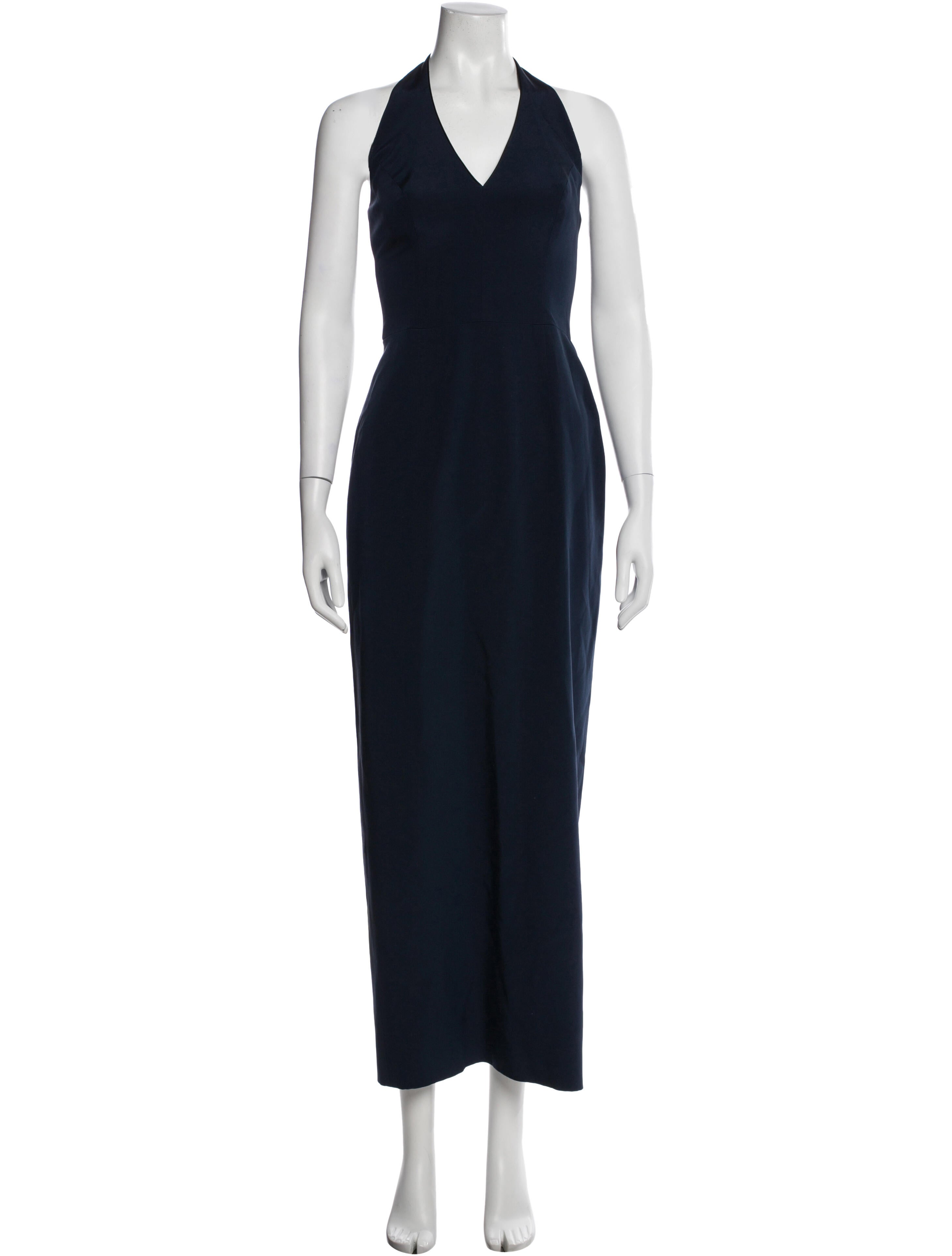 James Purcell Silk Long Dress