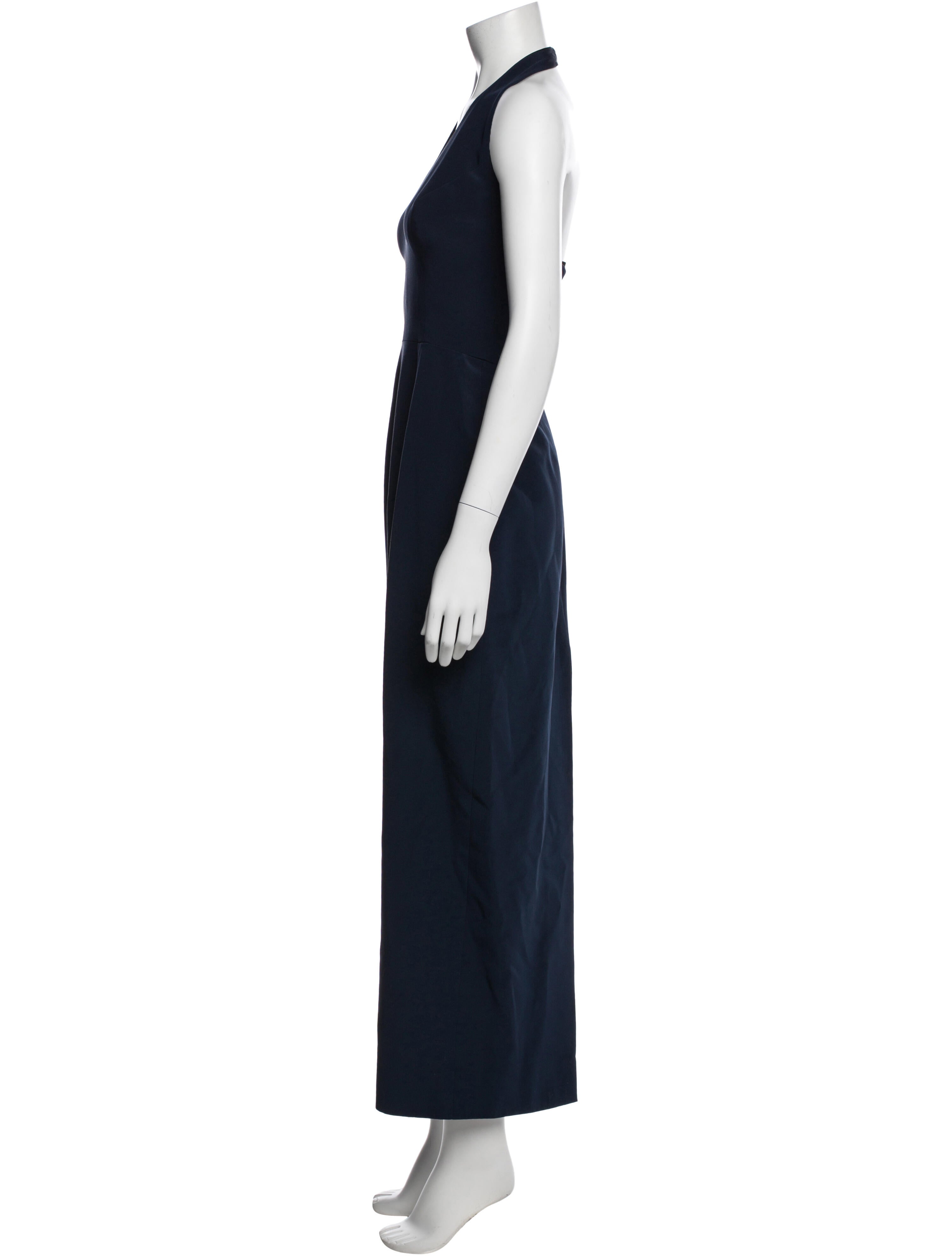 James Purcell Silk Long Dress