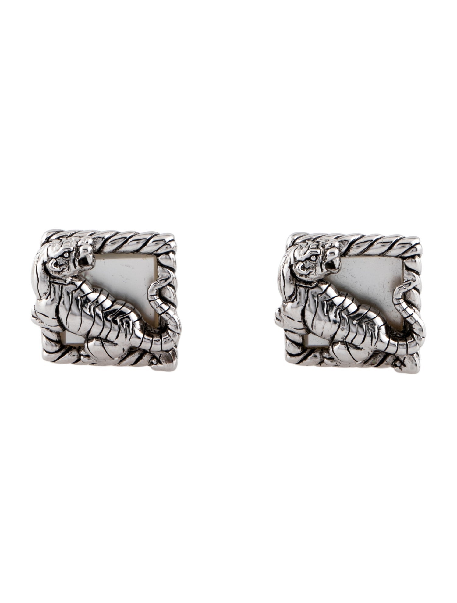 Jan Leslie Mother of Pearl Cufflinks