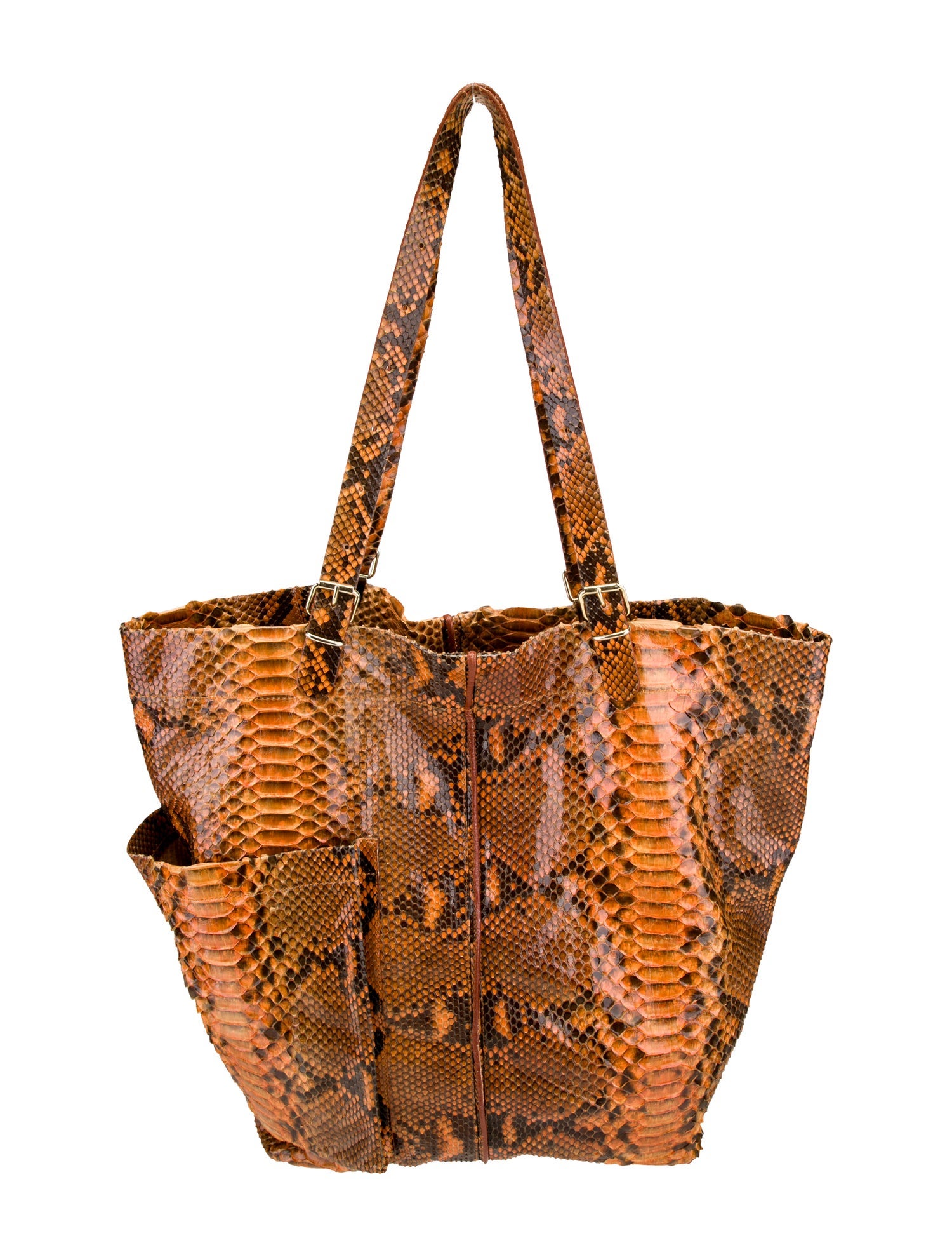 Jane August Snakeskin Shoulder Bag