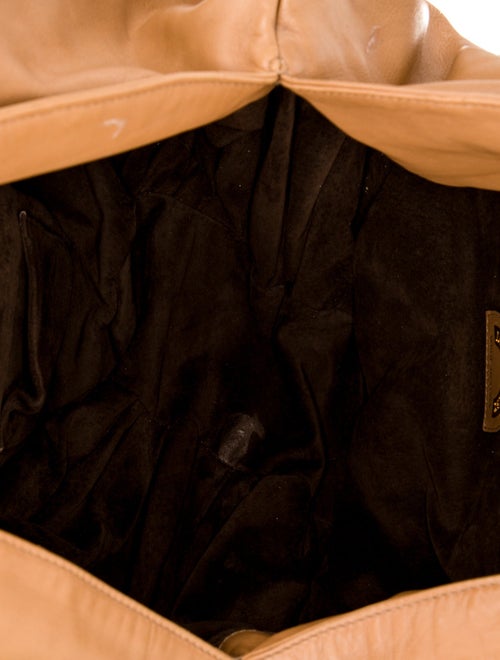 Jane August Leather Top Handle Bag