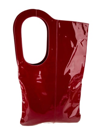 Jane August Patent Leather Shoulder Bag