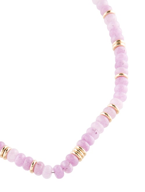 Jane Win Gumdrop Bead Strand Necklace