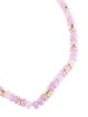 Jane Win Gumdrop Bead Strand Necklace