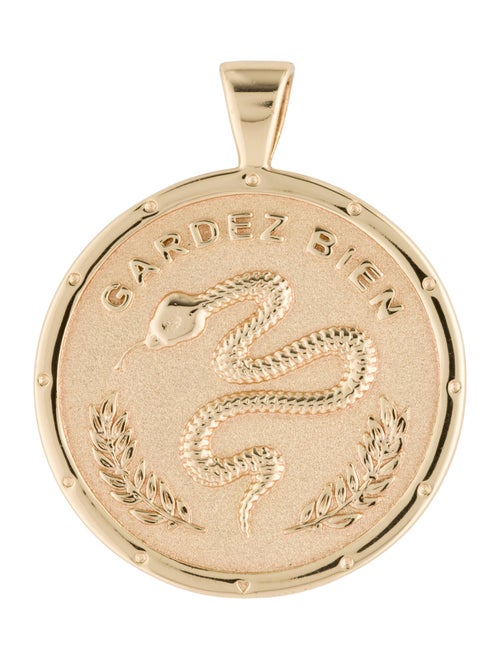 Jane Win Protect Coin Pendant
