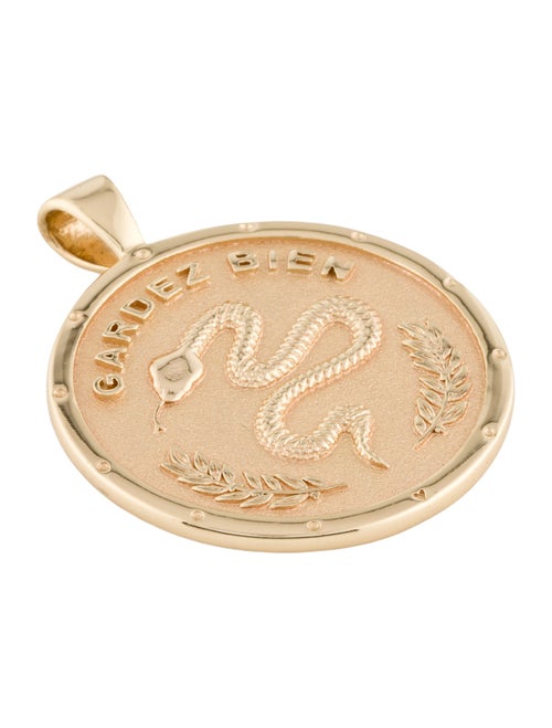 Jane Win Protect Coin Pendant