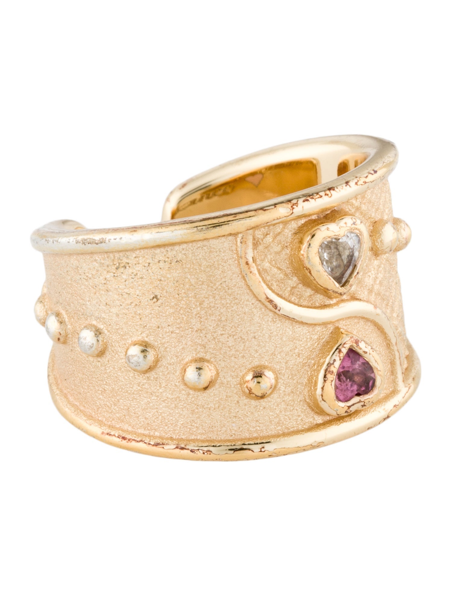 Jane Win Balance Cigar Band Ring