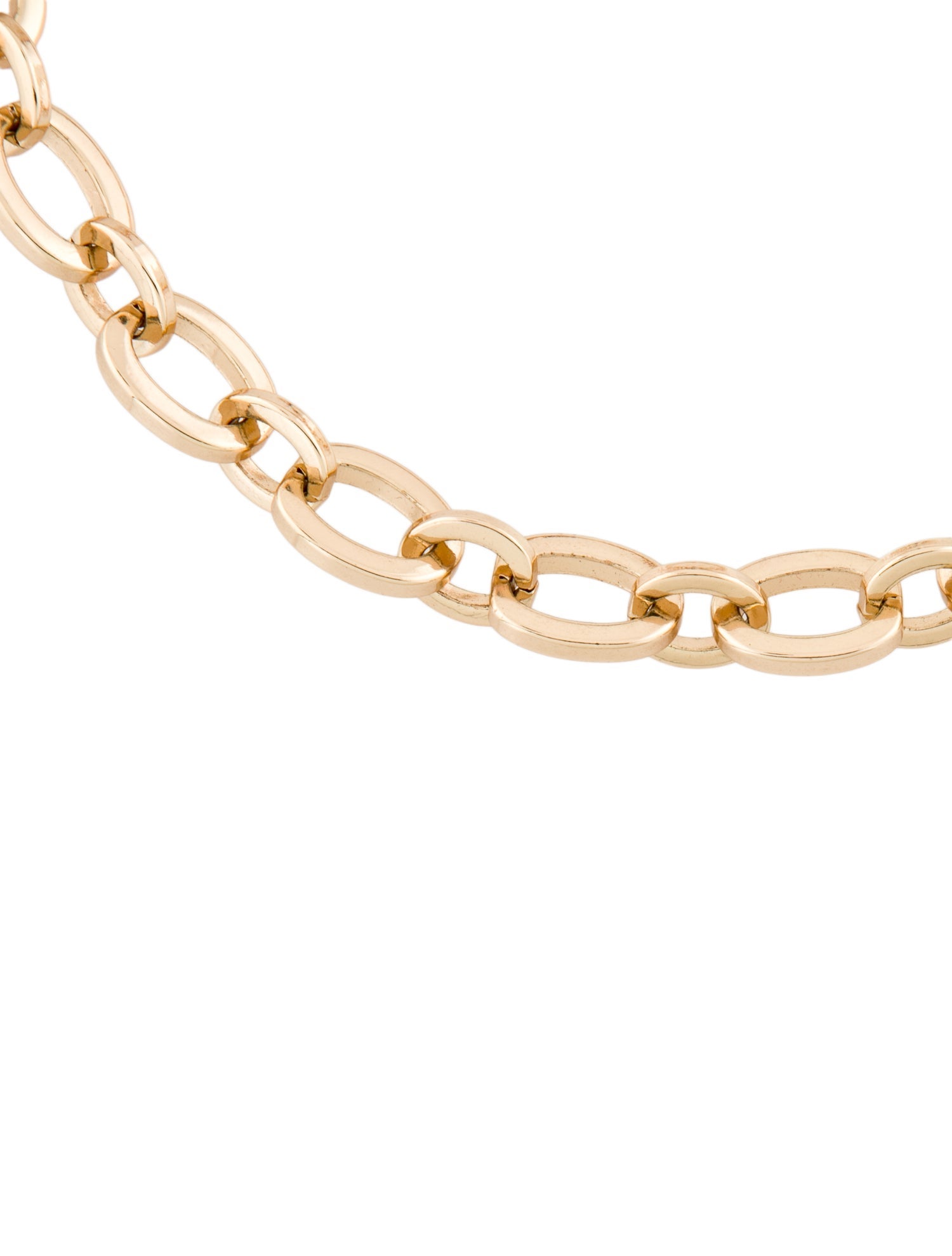 Jane Win Stone Bead Chunky Link Necklace