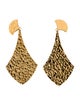 JAR Hammered Shield Drop Earrings