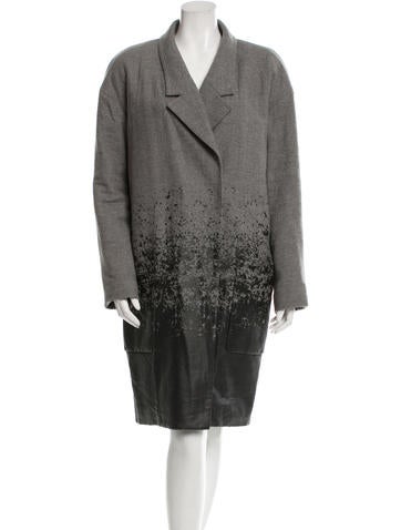 Jason Wu Printed Cacoon Coat