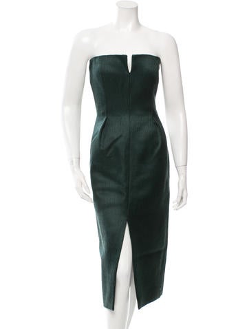 Jason Wu Strapless Evening Dress